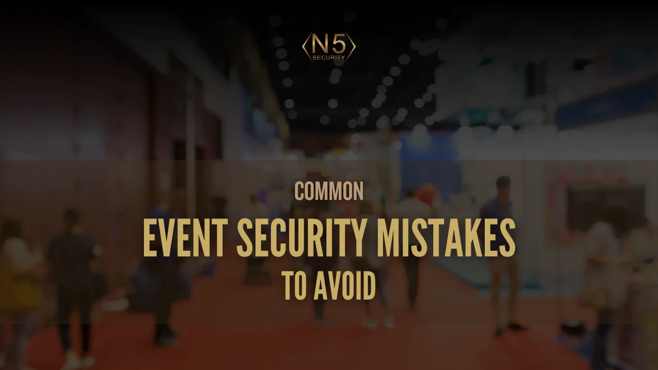 Common Event Security Mistakes to Avoid