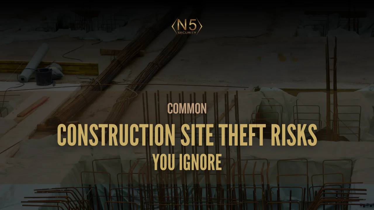 Common Construction Site Theft Risks You Ignore
