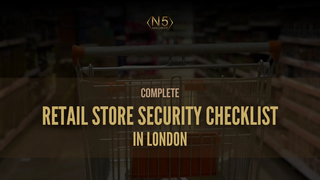 Complete Retail Store Security Checklist in London