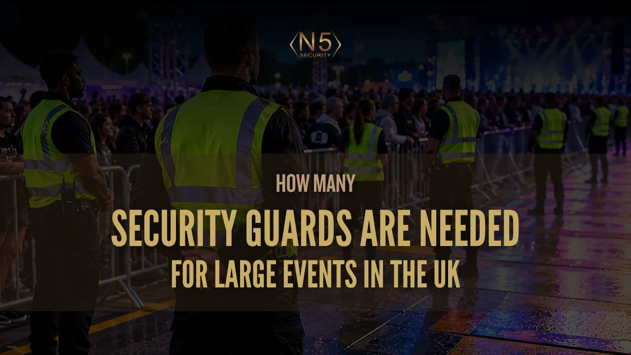 How Many Security Guards Are Needed for Large Events in the UK