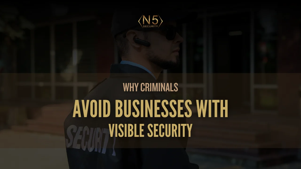 Why Criminals Avoid Businesses With Visible Security