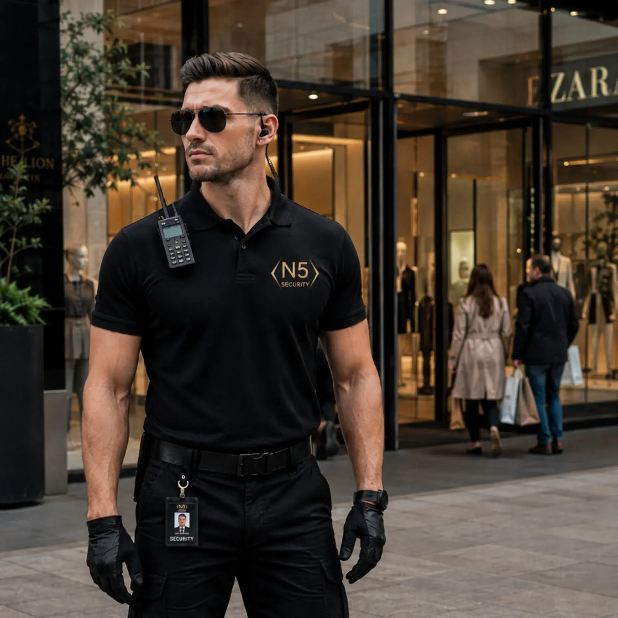 shop security guards for hire London